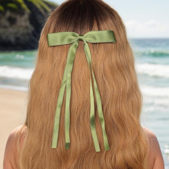 Hair Clips and Barrettes 12pcs Ribbon Tassel Accessories for Women - Picture 7 of 9